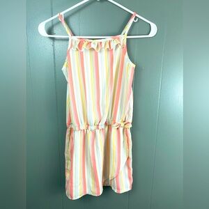 Little Lass - Striped Romper - Kids 12
